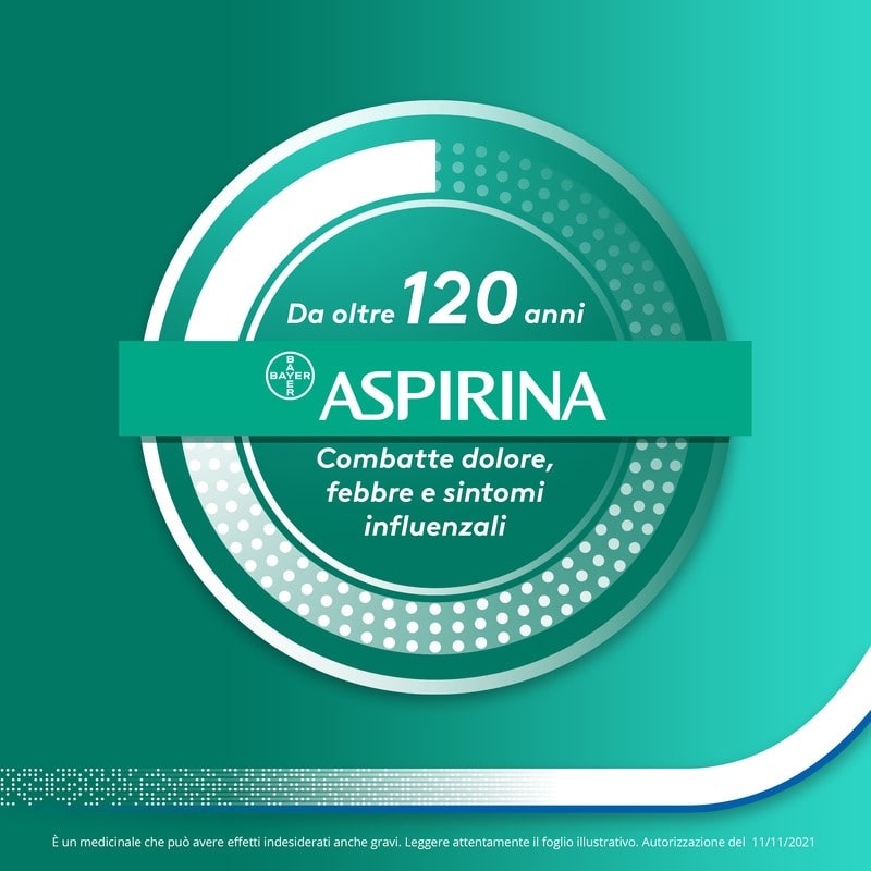 Aspirina Influenza e Naso Chiuso, Granulato per Soluzione Orale, 500mg Acido Acetilsalicilico + 30mg Pseudoefedrina, Effetto Antipiretico e Decongestionante, 20 Bustine Aspirina Influenza e Naso Chiuso, Granulato per Soluzione Orale, 500mg Acido Acetilsalicilico + 30mg Pseudoefedrina, Effetto Antipiretico e Decongestionante, 20 Bustine