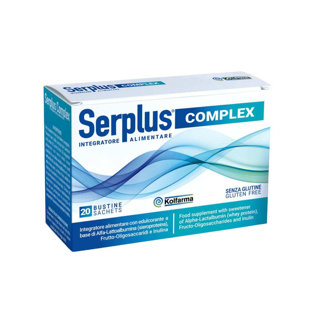 Serplus Complex - Integratore per la disbiosi intestinale - 20 Bustine ...
