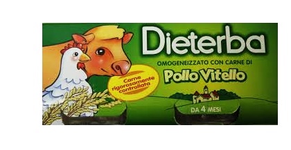 Dieterba Omogenizzato Vitello e Pollo 3 Vasetti da 80 g Dieterba Omogenizzato Vitello e Pollo 3 Vasetti da 80 g