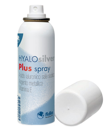 Hyalosilver Plus Spray con Acido Ialuronico per Lesioni Cutanee 125 mL Hyalosilver Plus Spray con Acido Ialuronico per Lesioni Cutanee 125 mL
