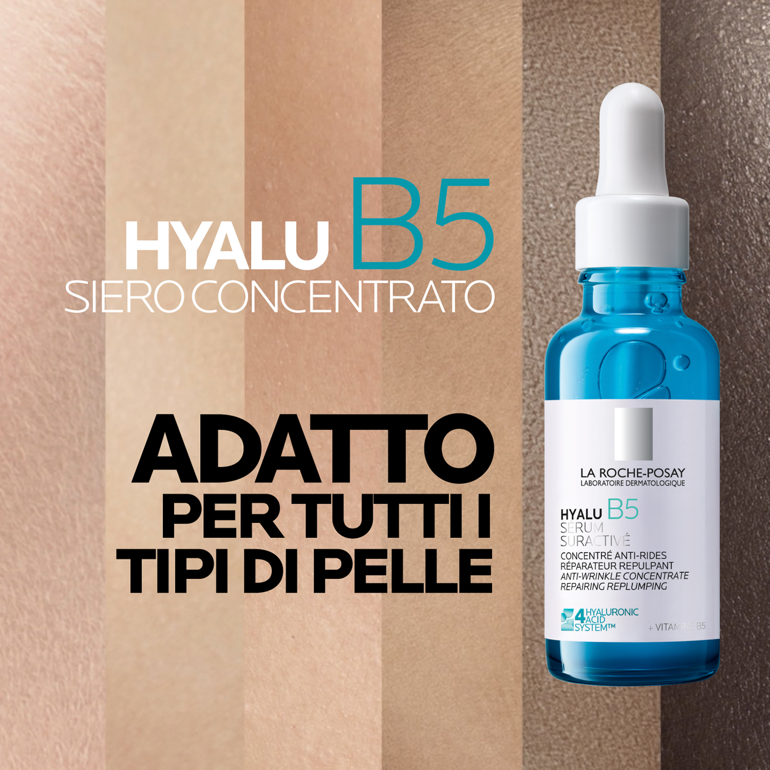 La Roche-Posay Hyalu B5 - Siero Concentrato Antirughe Riparatore E Rimpolpante 30 ml​