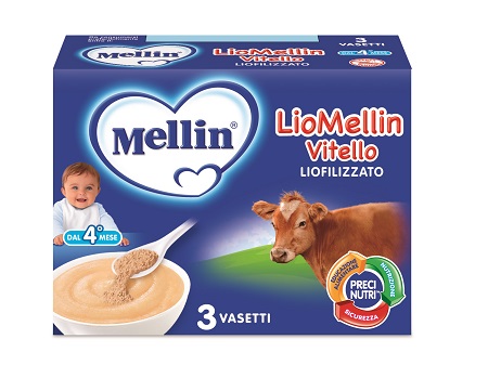 Mellin LioMellin Vitello Liofilizzato 3 x 10 g Mellin LioMellin Vitello Liofilizzato 3 x 10 g