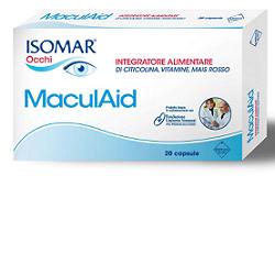 Isomar Occhi MaculAid Integratore Per la Vista 20 Capsule