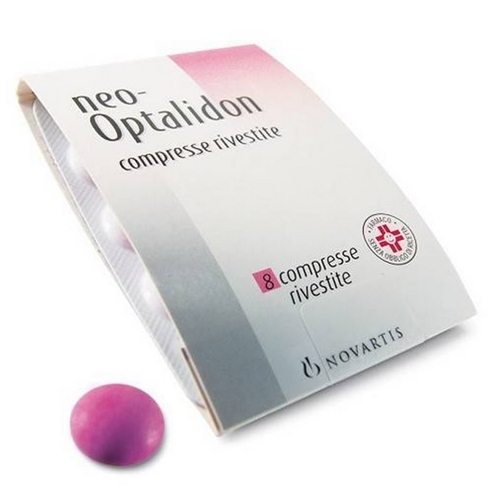 Neo-Optalidon Paracetamolo/Propifenazone 8 Compresse Rivestite