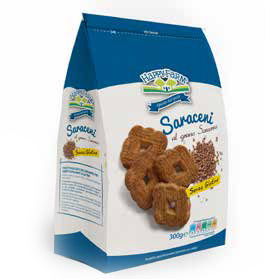 Happy Farm I BIscotti Con Farina Di Grano Saraceno 300 g Happy Farm I BIscotti Con Farina Di Grano Saraceno 300 g