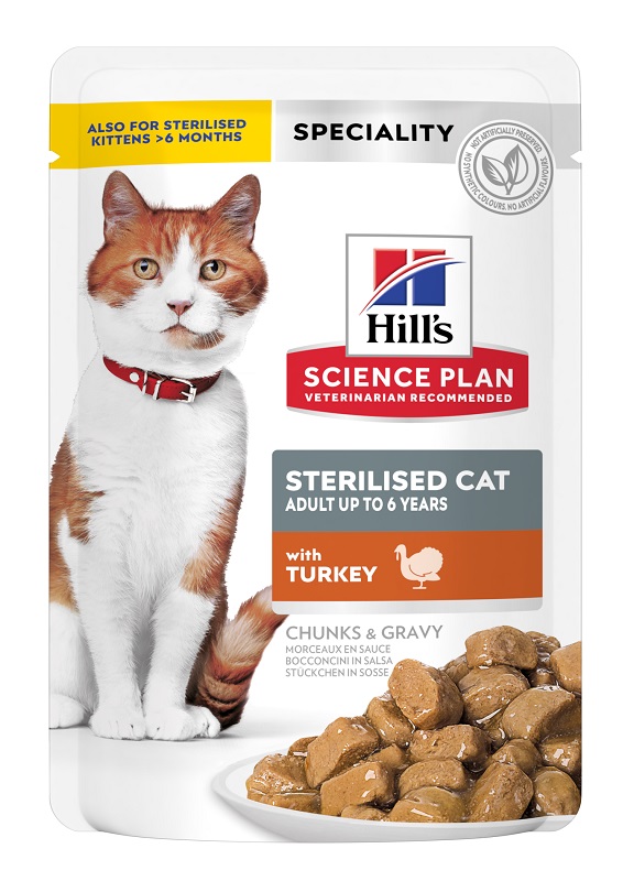 SP FELINE AD STER TURKEY 85G