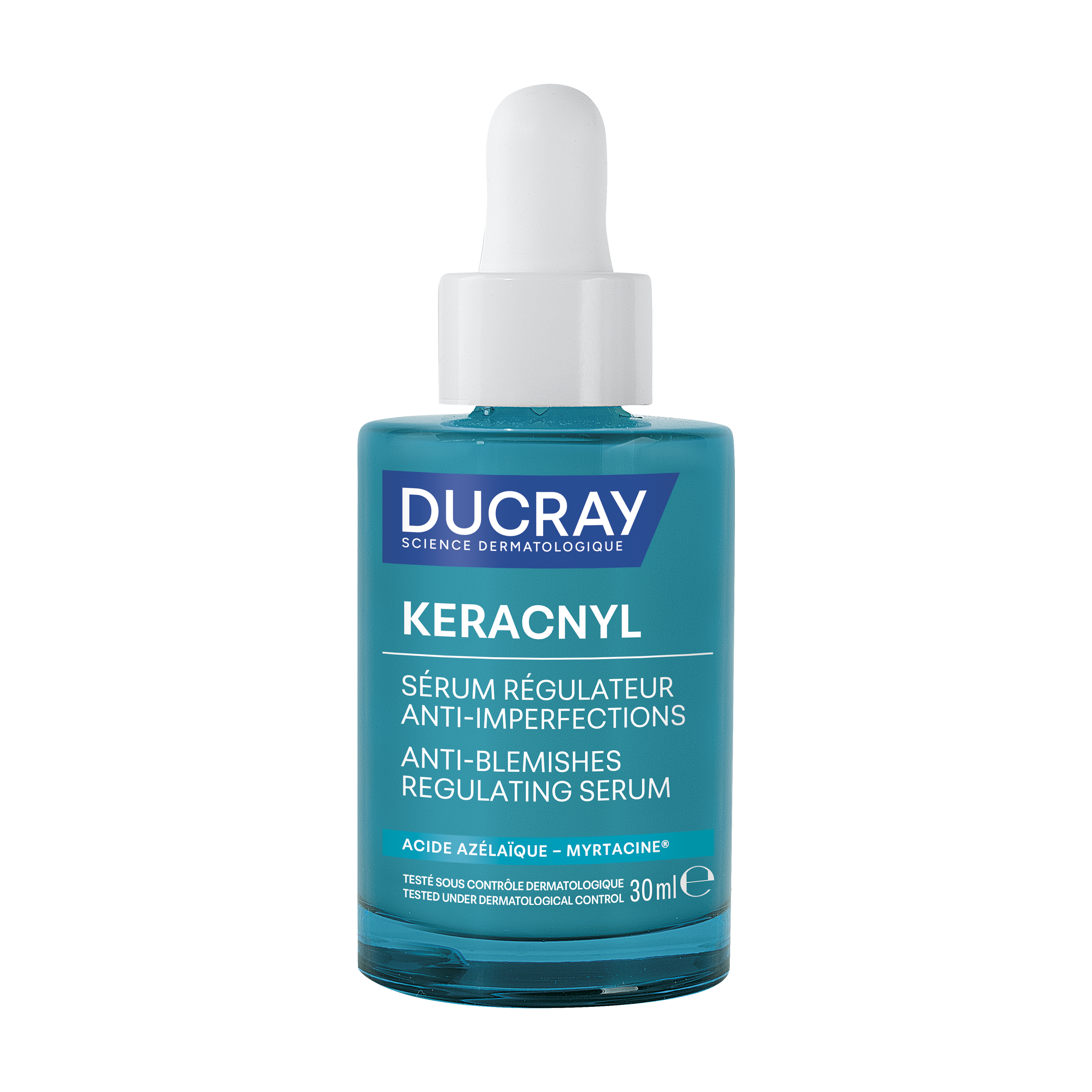 Ducray Keracnyl - Siero Regolatore Anti-Imperfezioni Per Pelle Acneica 30 ml