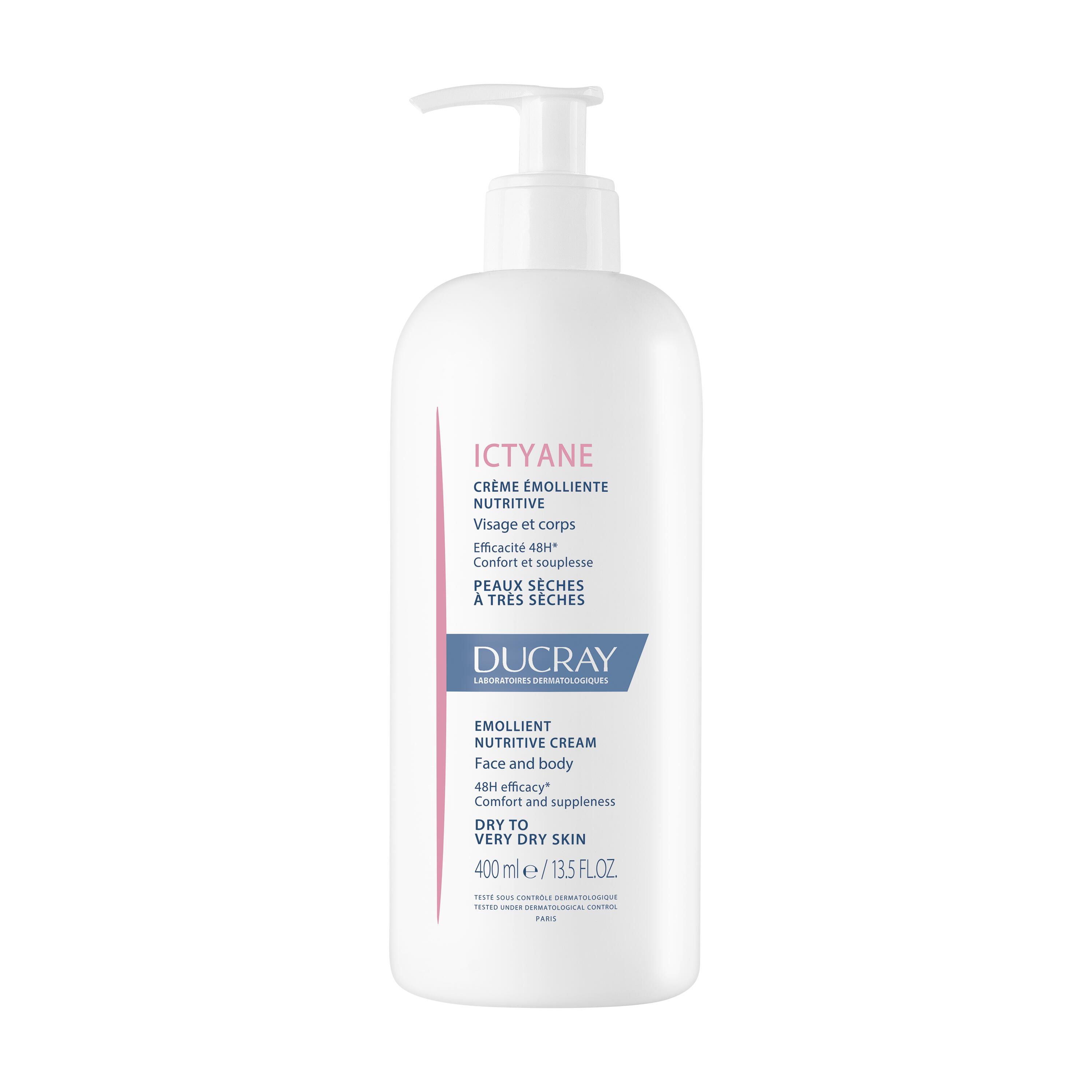 Ducray Ictyane - Crema Emolliente Nutritiva 400 ml