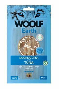 MAST WOOLF CANE SNACK EARTH NOOHIDE STICK TONNO (S) 90GR