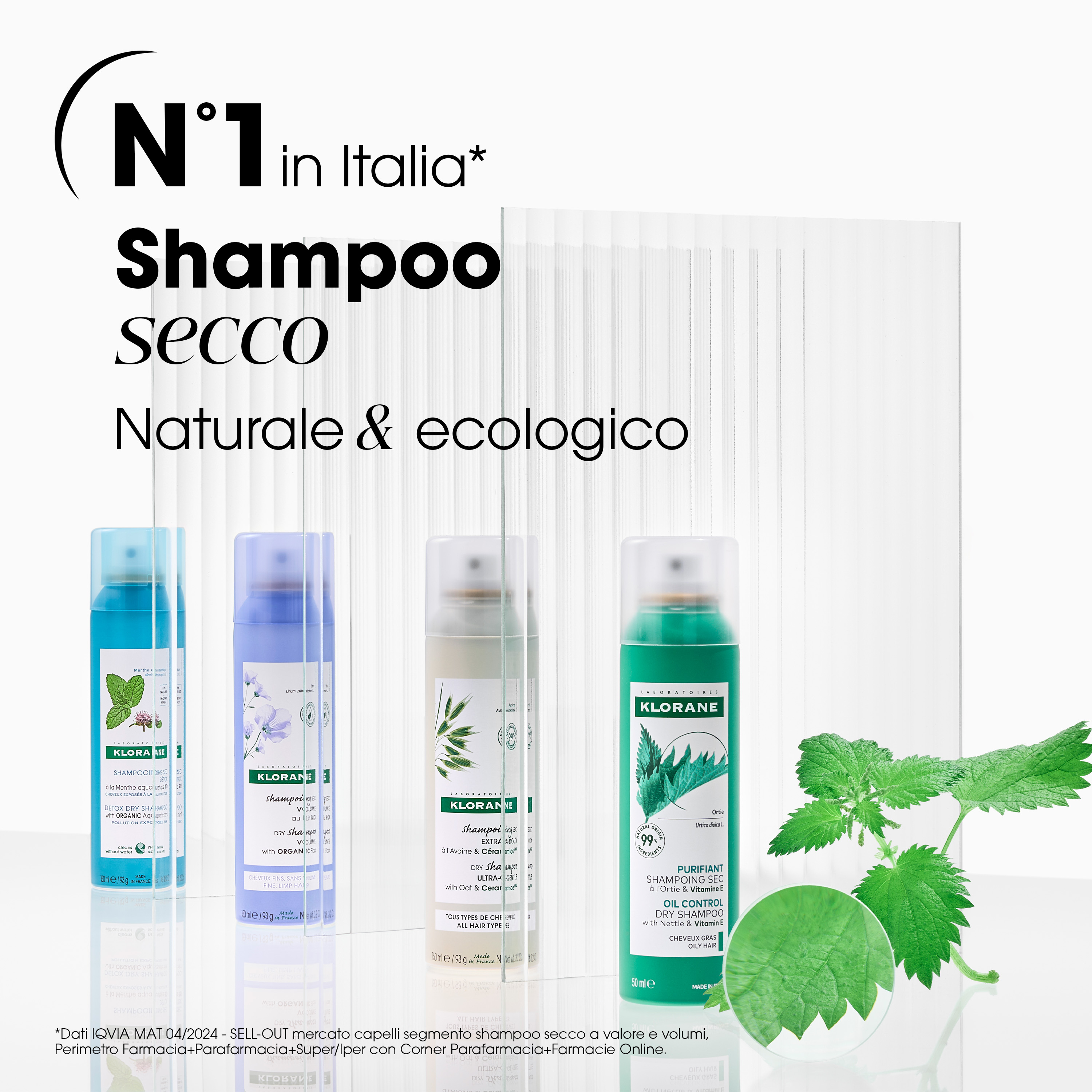 KLORANE SHAMPOO SECCO ORT SCU