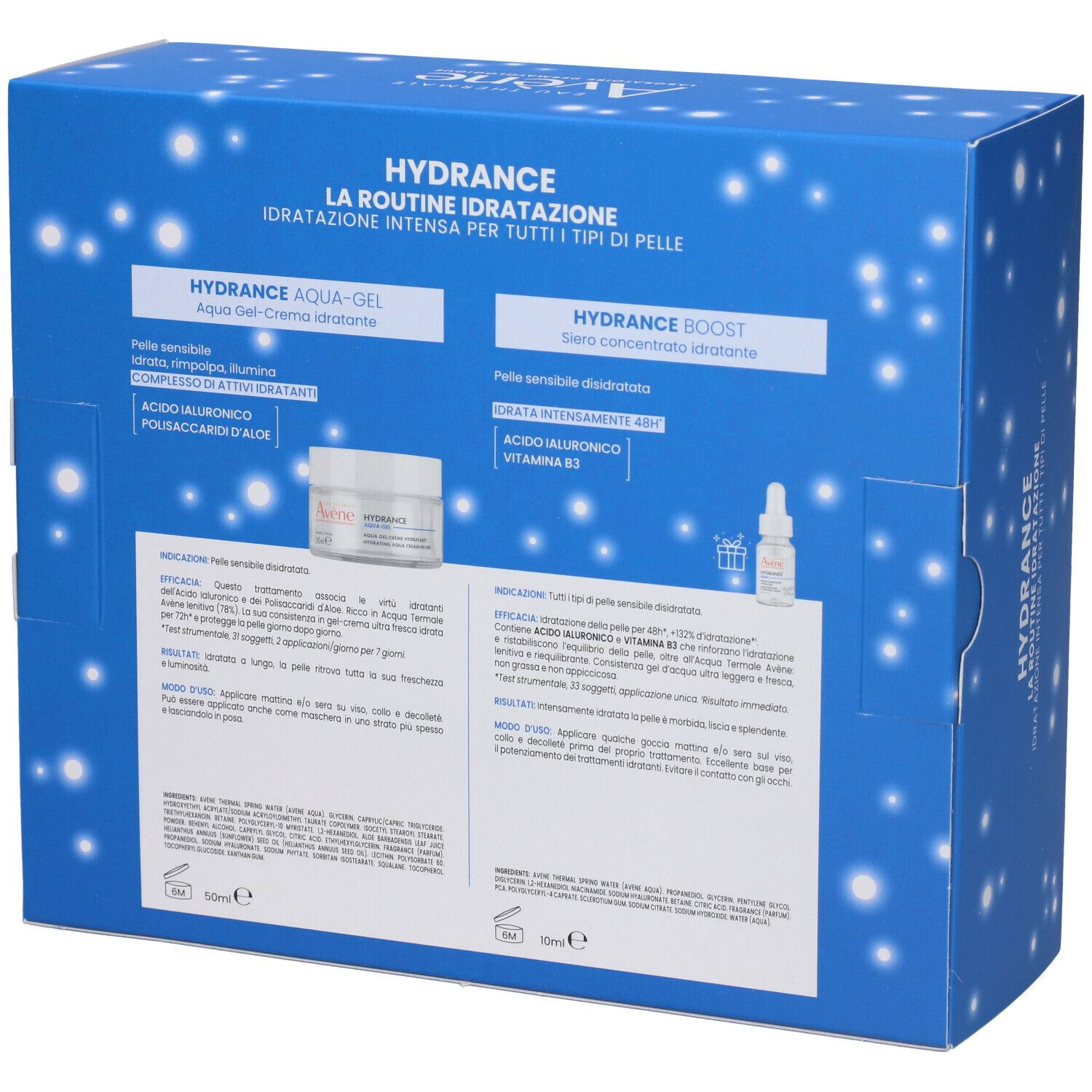 Eau Thermale Avène Cofanetto Natale Idratazione Hydrance