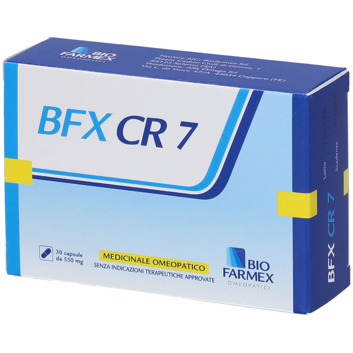 BFX CR7*30CPS 550MG