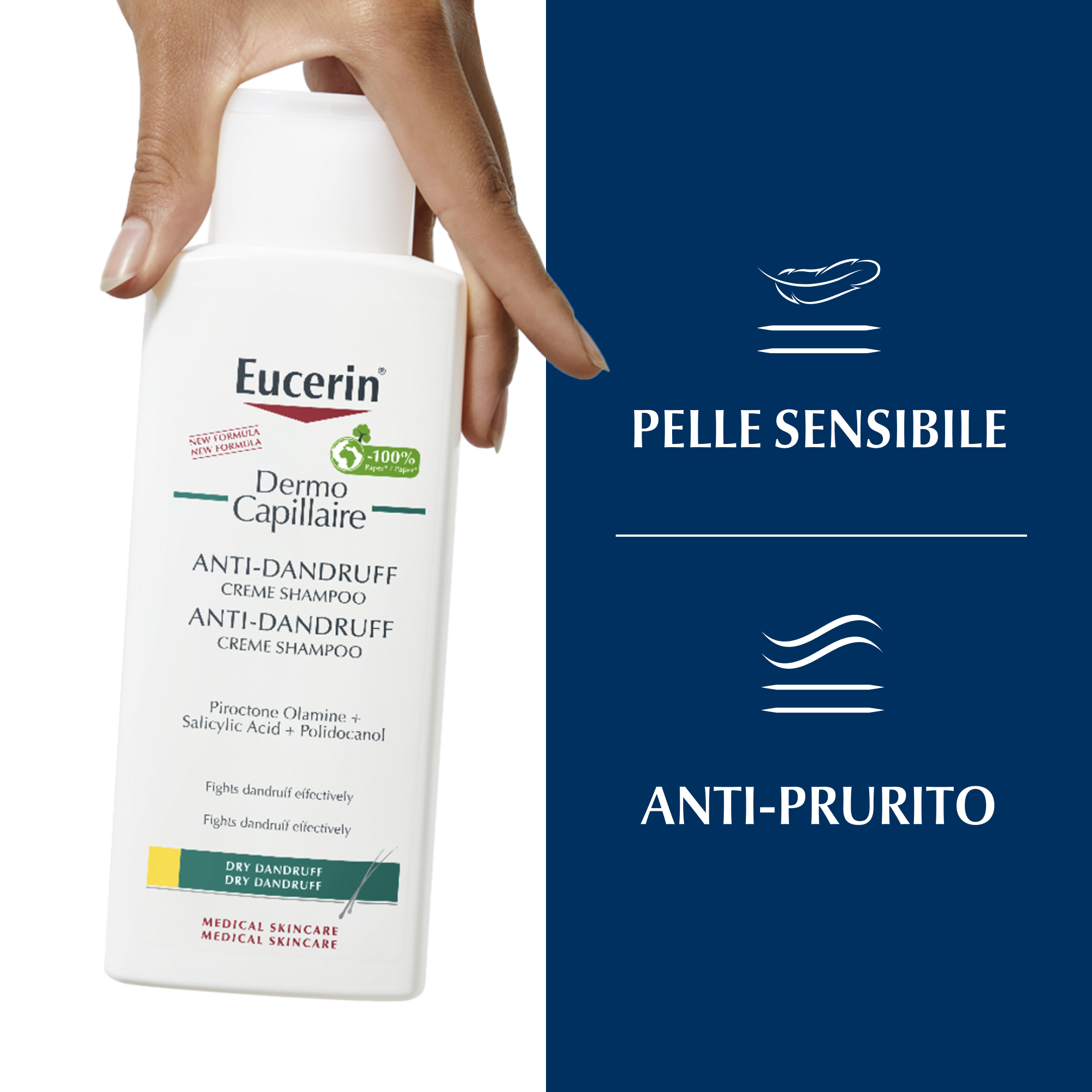 EUCERIN SHAMPOO CREMA A/FORF SEC EUCERIN SHAMPOO CREMA A/FORF SEC