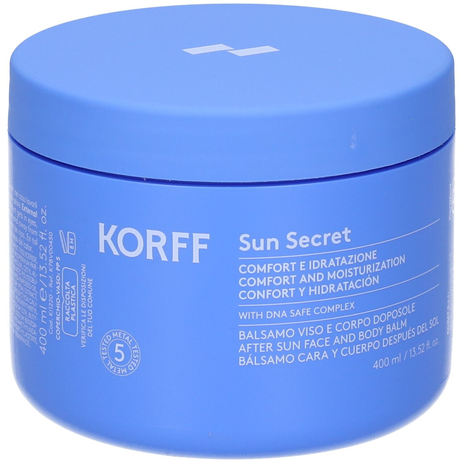 Korff Sun Secret Balsamo Doposole Idratante Lenitivo Korff Sun Secret Balsamo Doposole Idratante Lenitivo