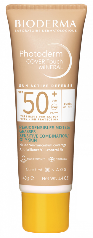 BIODERMA PHOTODERM COVER TOUCH MINERAL SPF 50+  TONALITA' DORATA 40 ML
