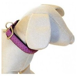 CROCI COLLARE MYLORD SIMILPELLE REGOLABILE VIOLA 20MMx35/50CM (REF. C5080077)