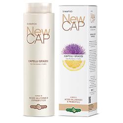 Erba Vita NewCap Shampoo Capelli Grassi Seboregolatore e Purificante 250 ml