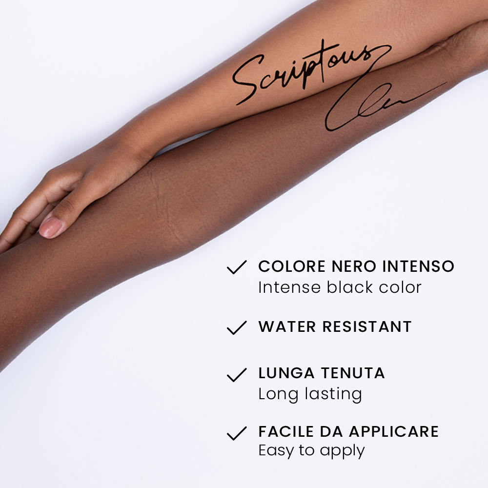 Mia Makeup - Scriptous Ultrafine Eyeliner - Black