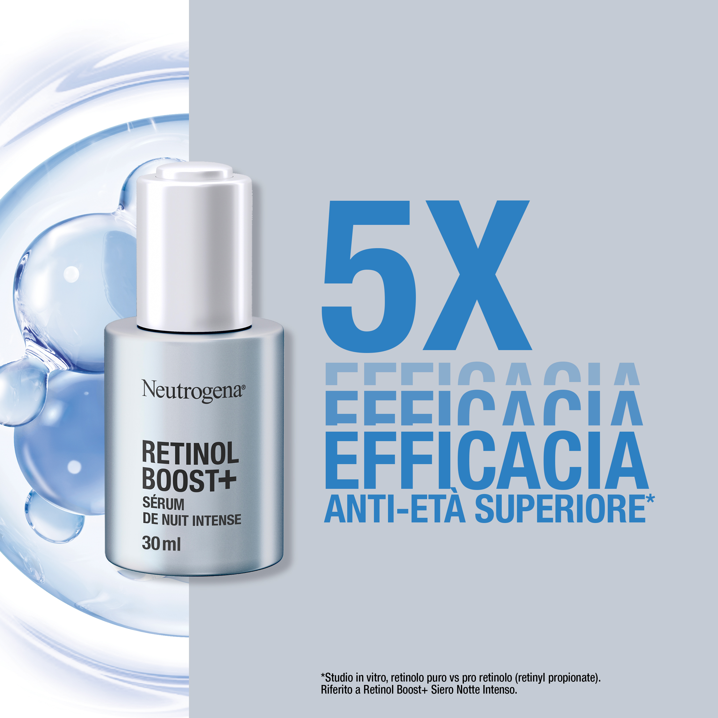 Neutrogena Duo Anti-Età e Protezione Retinol Boost Siero 30 ml + Hydro Boost Fluido SPF50 15 ml Neutrogena Duo Anti-Età e Protezione Retinol Boost Siero 30 ml + Hydro Boost Fluido SPF50 15 ml