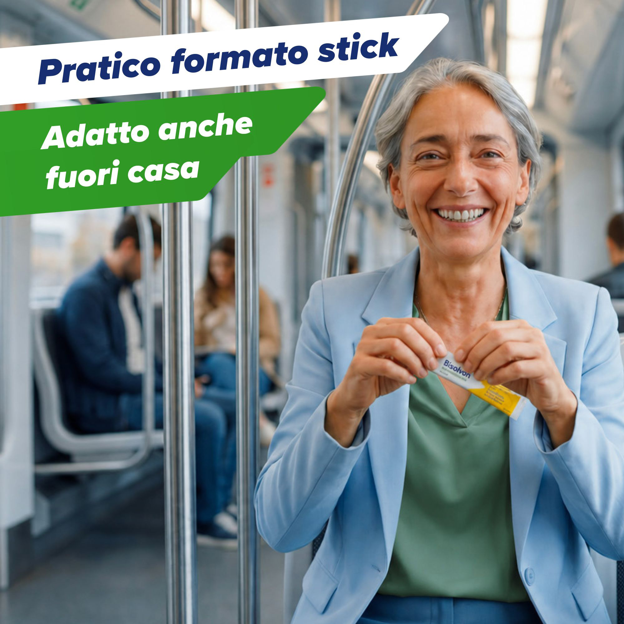 Bisolvon Tosse Complete 12 Bustine Monodose - Trattamento Per Tosse Grassa, Secca E Mal Di Gola