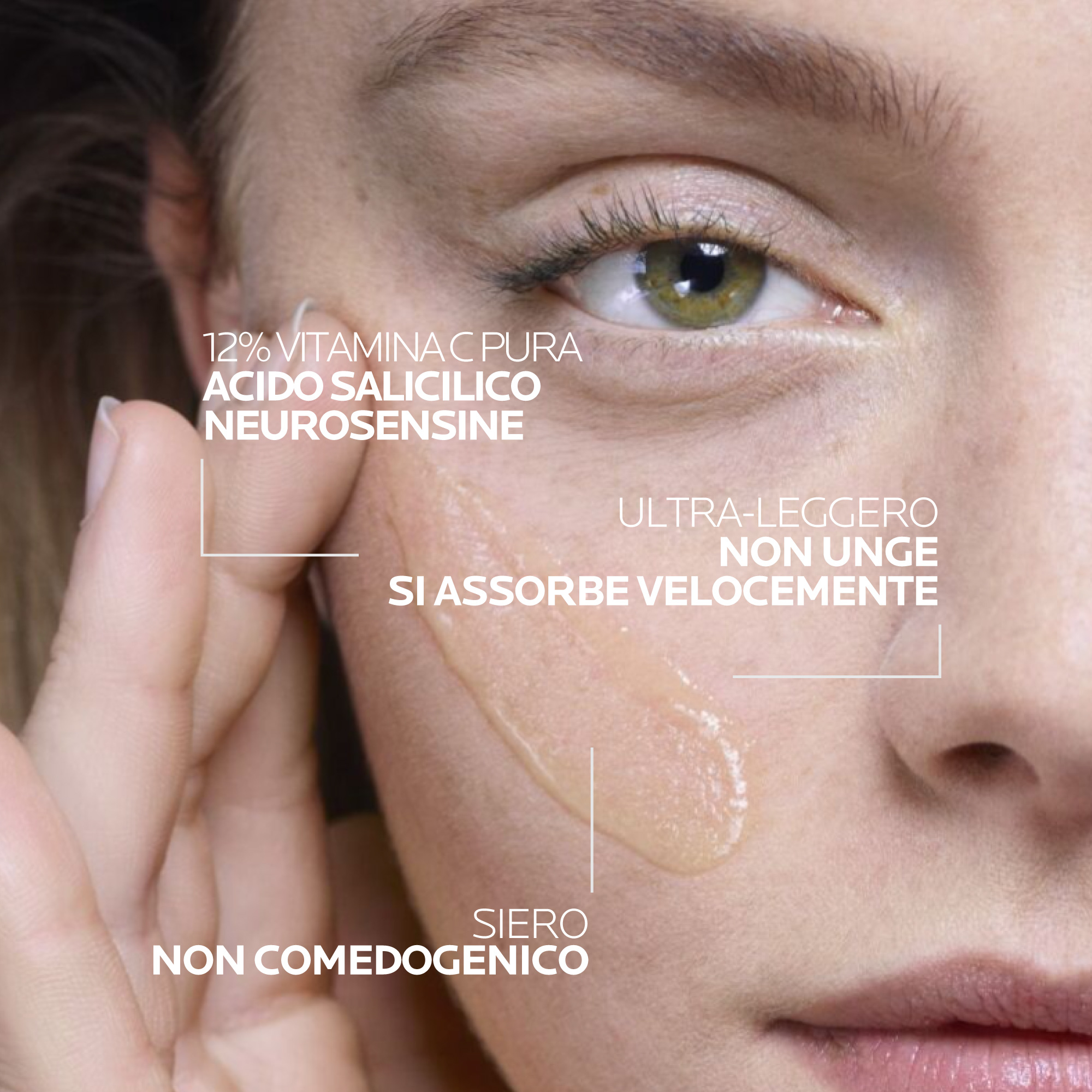 La Roche-Posay Pure Vitamin C12 Siero concentrato anti-rughe, anti-ossidante, illuminante 30 ml