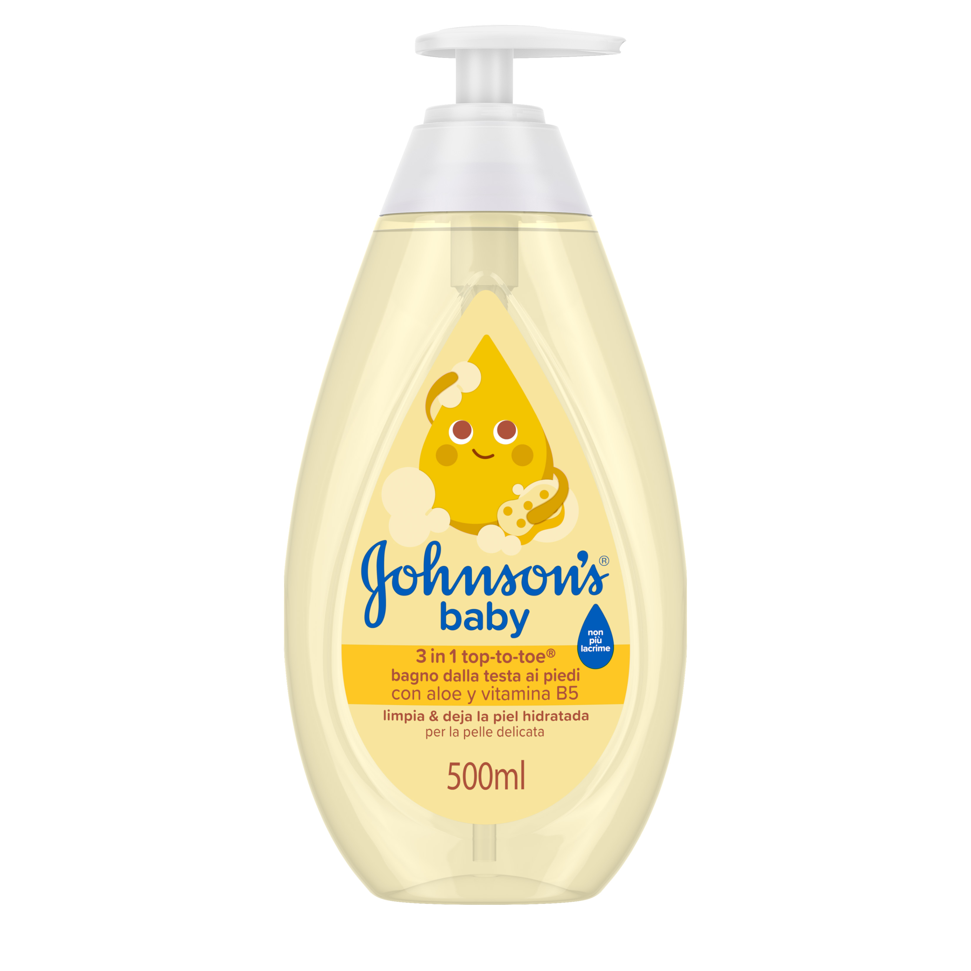 JOHNSONS BABY BAGNO TESTA PIED