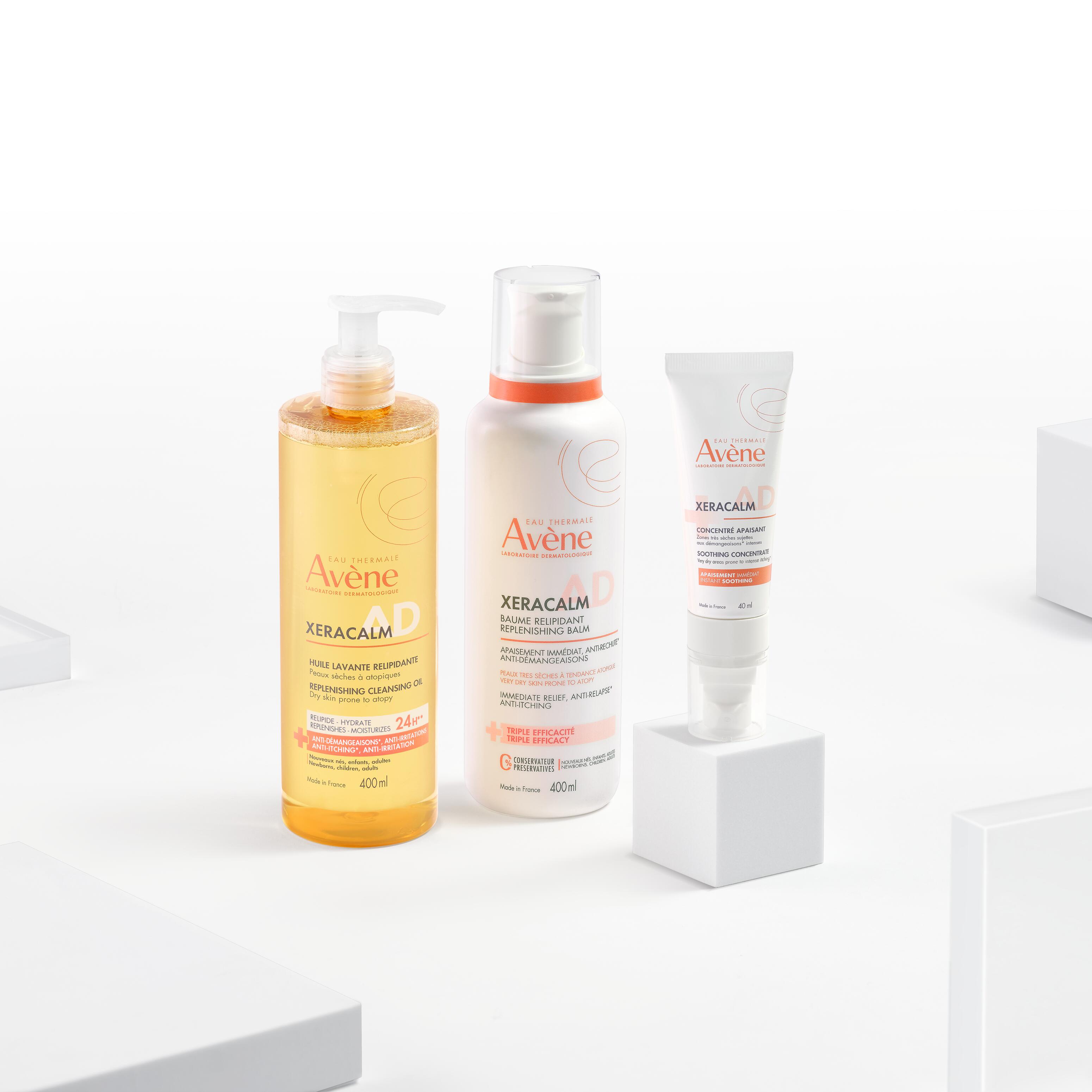 Avène Xeracalm AD - Olio Detergente Liporestitutivo Per Pelle Secca E Atopica Eco-Ricarica 400 ml
