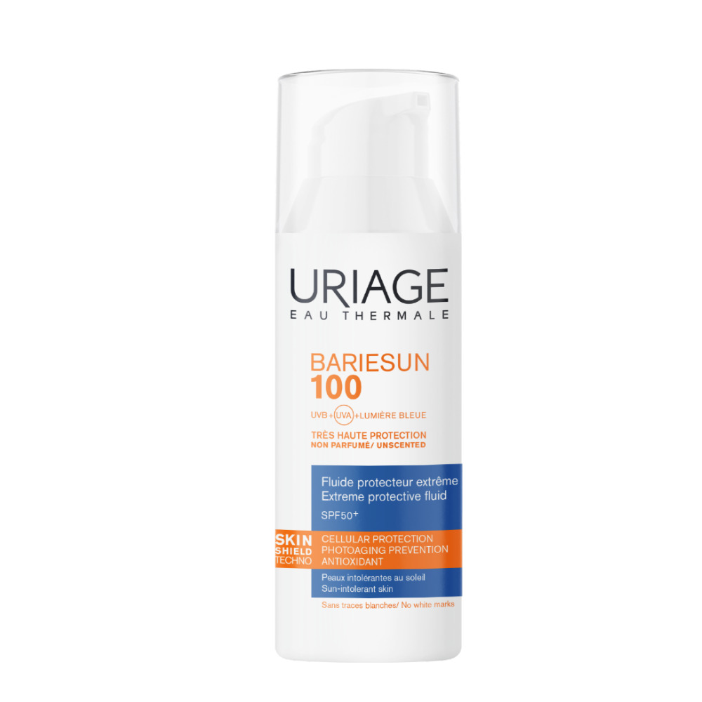 Uriage - Bariésun 100 Fluido SPF50+ Protezione Solare Estrema Viso E Corpo Per Pelle Intollerante 50 ml