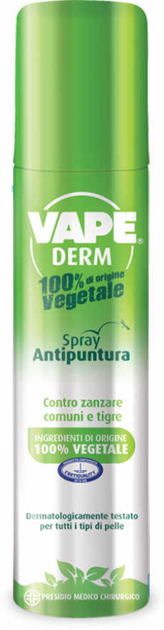 Vape Derm 100% Vegetale Spray Antipunture 75 ml