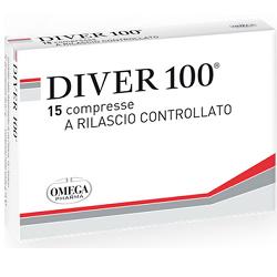 Diver 100 Integratore Sintomi Malattia Diverticolare 15 Compresse a Rilascio Controllato