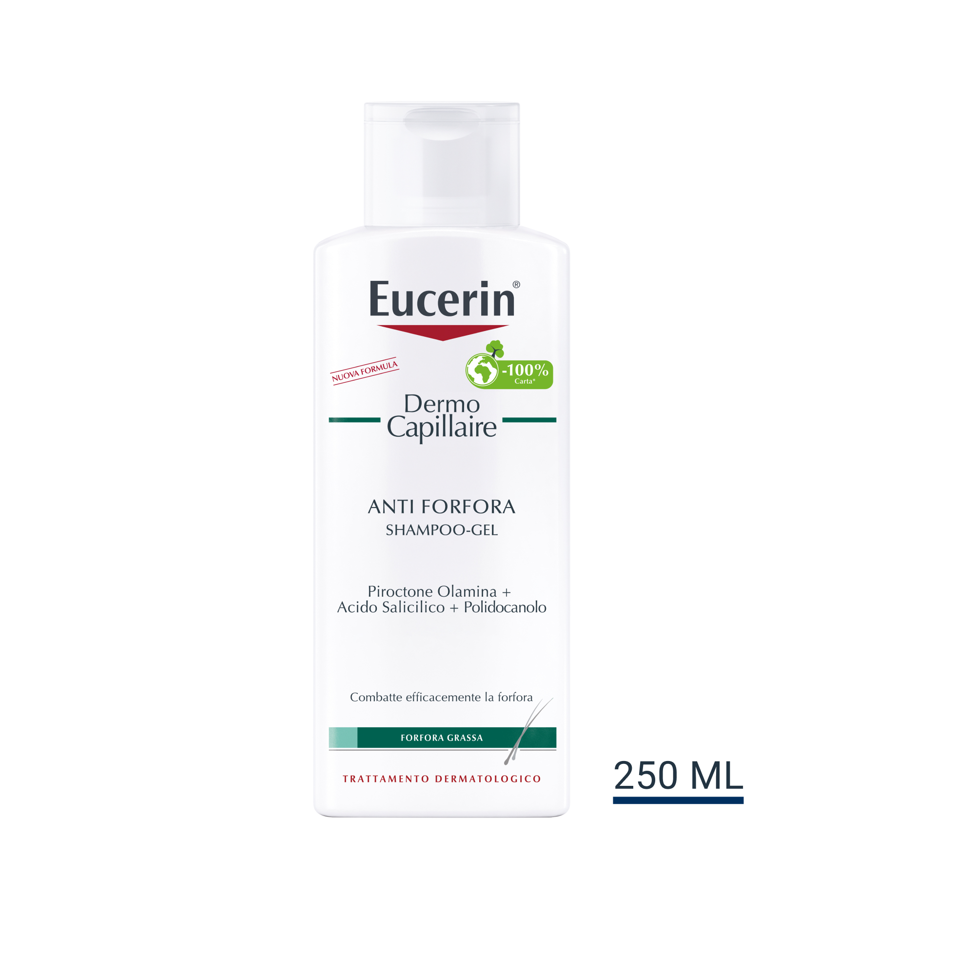 Eucerin DermoCapillaire Shampoo Gel Anti Forfora Grassa 