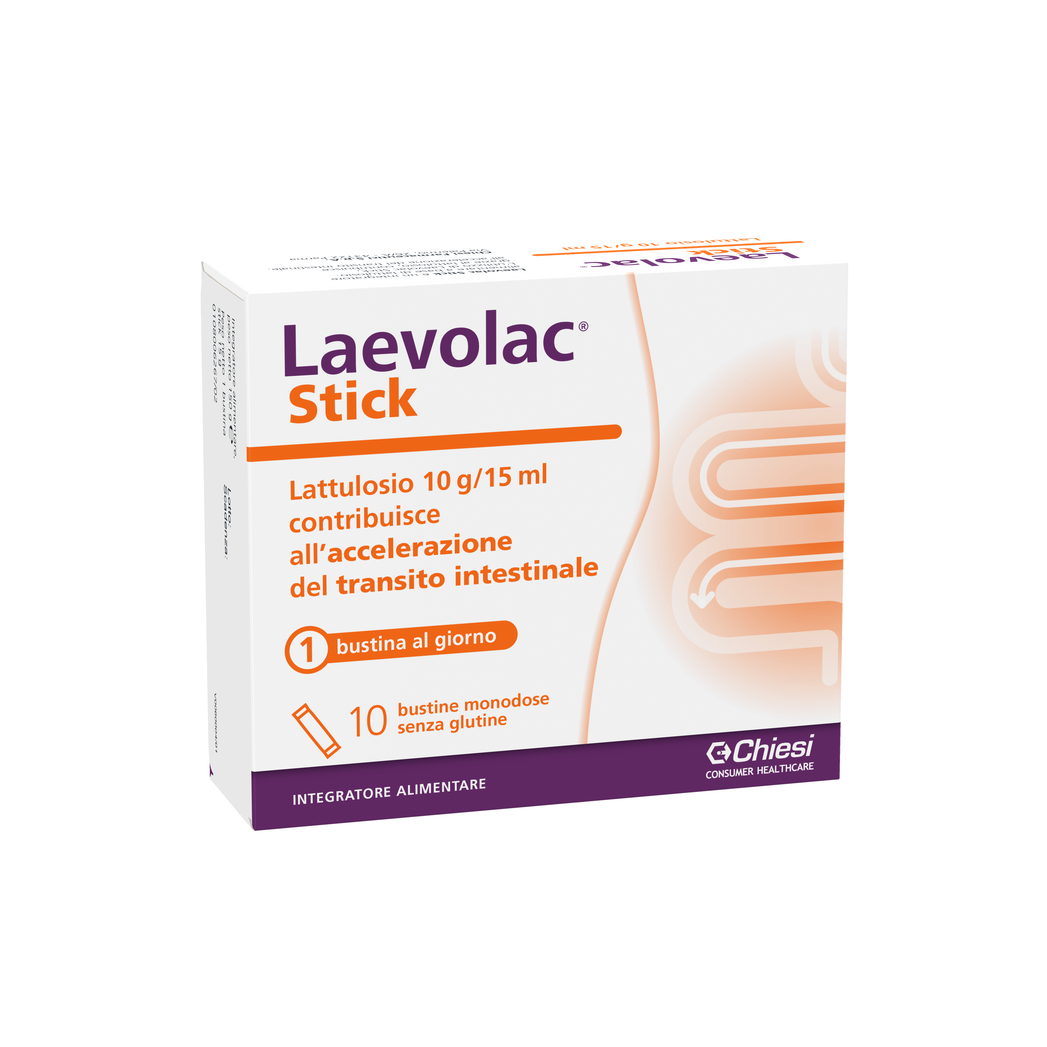 Laevolac Stick - Integratore Per Il Transito Intestinale 10 Bustine