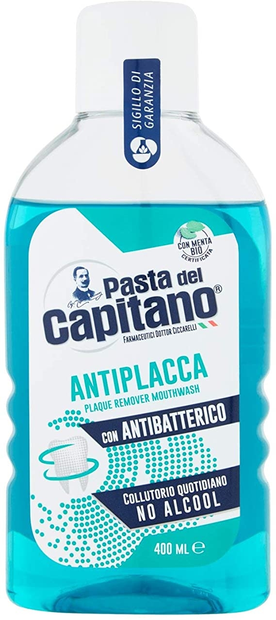 Pasta Del Capitano Colluttorio Antiplacca 400 ml Pasta Del Capitano Colluttorio Antiplacca 400 ml