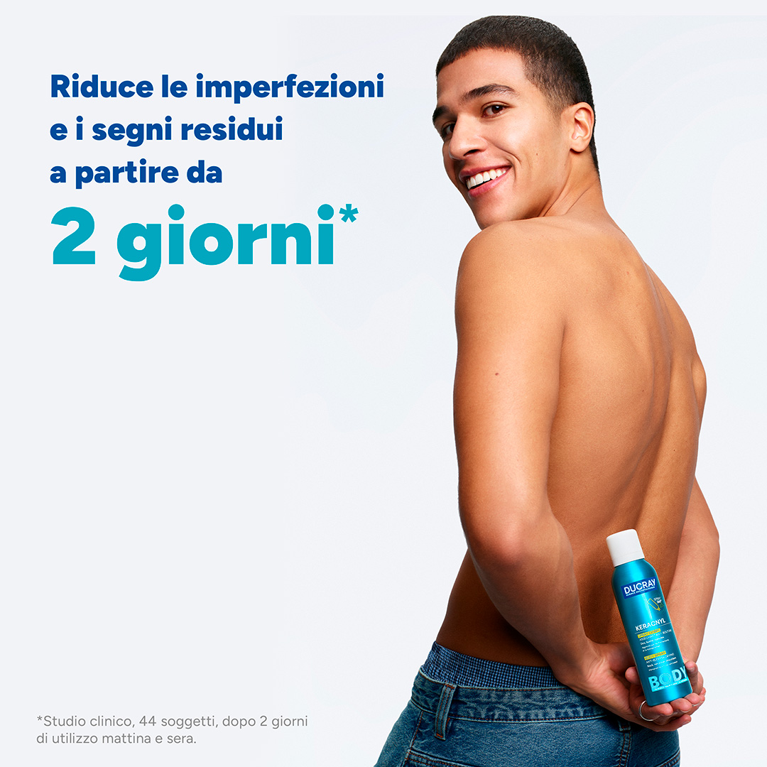 Ducray Keracnyl - Spray Disseccante Anti-Imperfezioni Corpo 150 ml