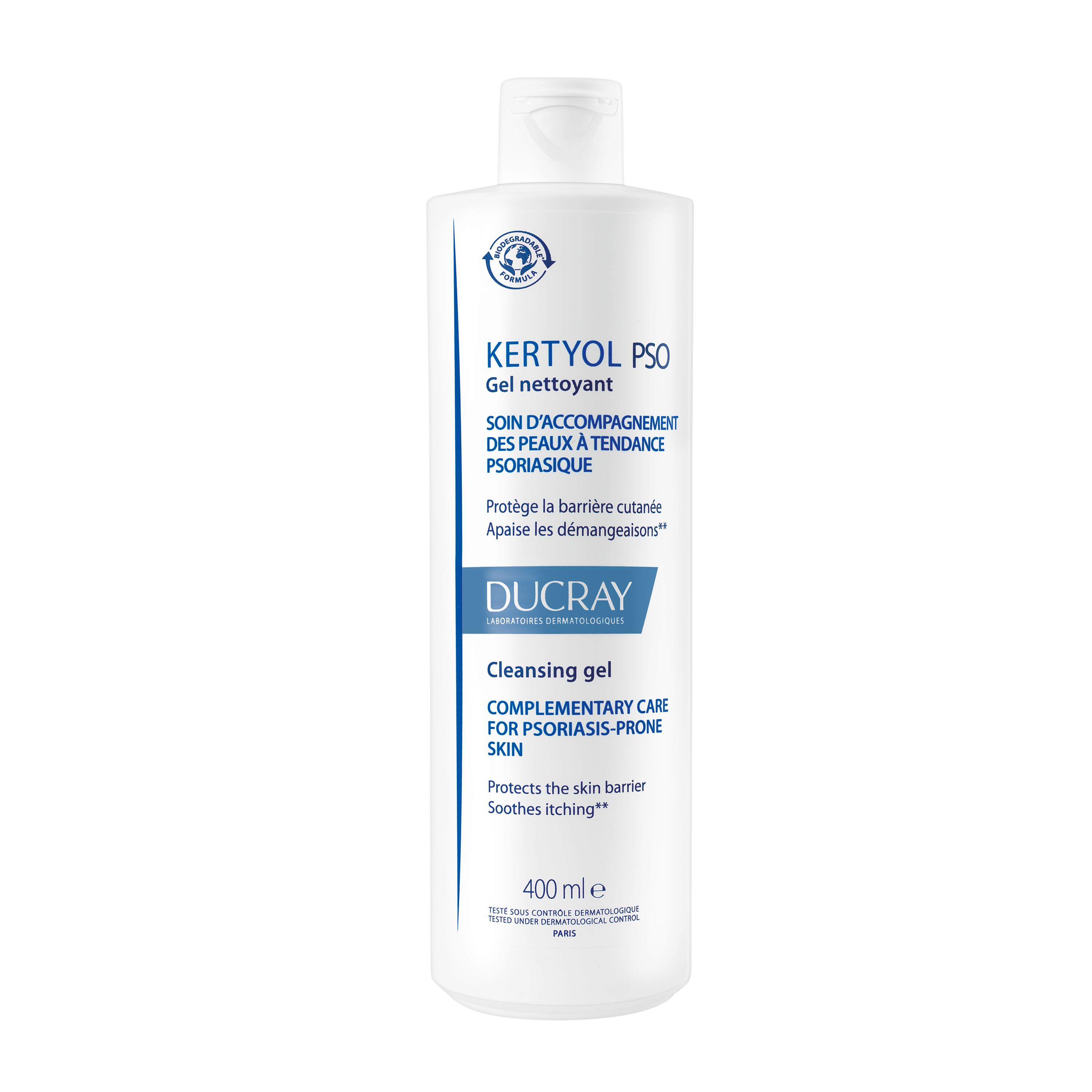 Ducray Kertyol PSO - Gel Detergente Surgras Per Pelle Psoriasica 400 ml
