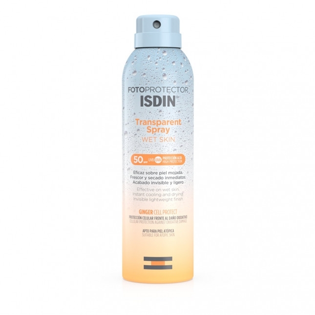 FOTOPROTECTOR TRASPARENT SPRAY corpo con spf 50 25OmL 