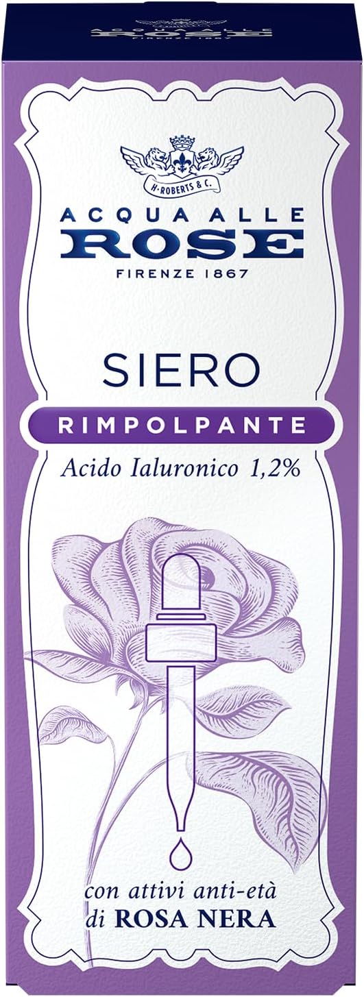 Acqua Alle Rose - Siero Rimpolpante All'Acido Ialuronico 30 ml
