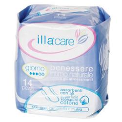 Illa Care Assorbenti Giorno Ipoallergenici Con Ali 14 Pezzi