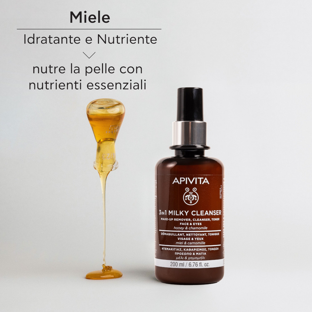 APIVITA - Latte Detergente 3 in 1 per Viso e Occhi APIVITA - Latte Detergente 3 in 1 per Viso e Occhi