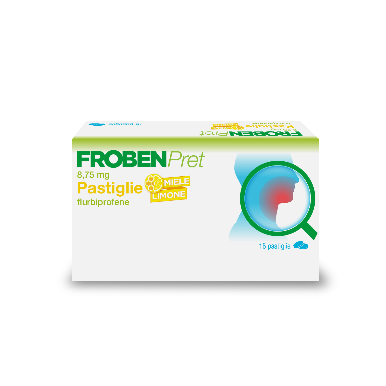 FrobenActiv Miele e Limone 16 Pastiglie 8.75mg
