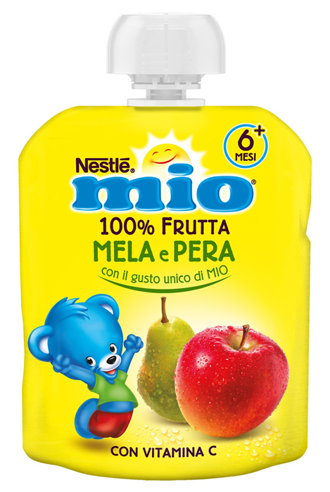 MIO POUCH OMOG MELA PERA 90G