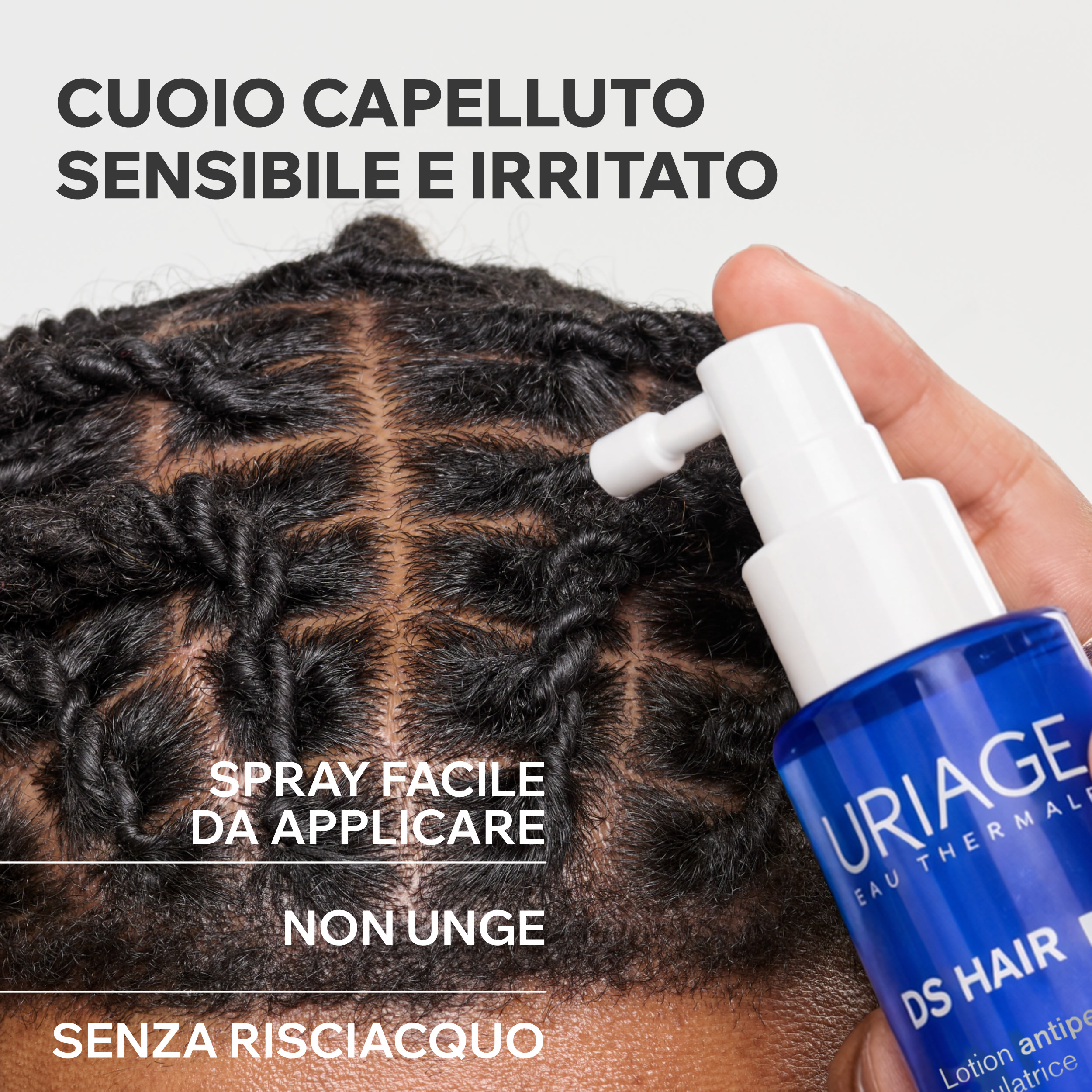 Uriage DS Hair - Lozione Antiforfora Intensiva Per Forfora Grassa O Secca 100 ml