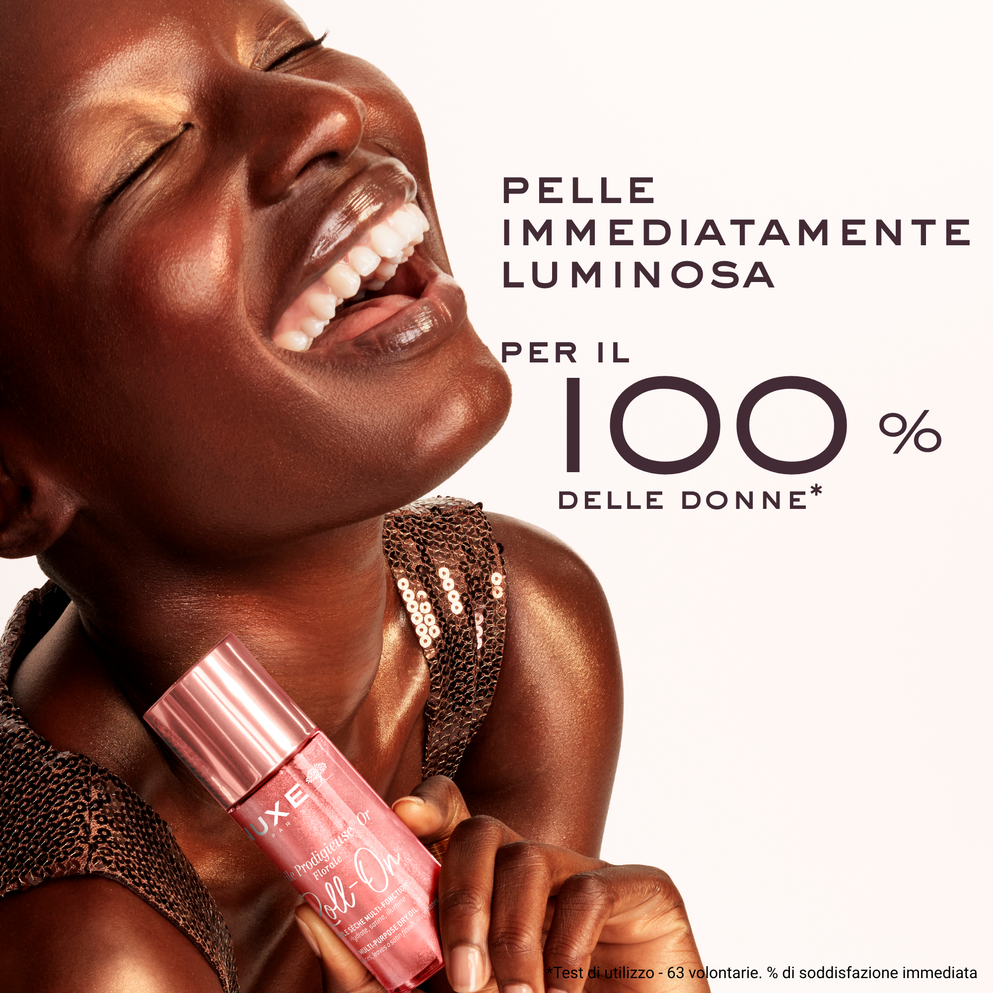 Nuxe - Huile Prodigieuse Florale Or - Olio Secco Per Viso, Corpo E Capelli Roll-On 60 ml