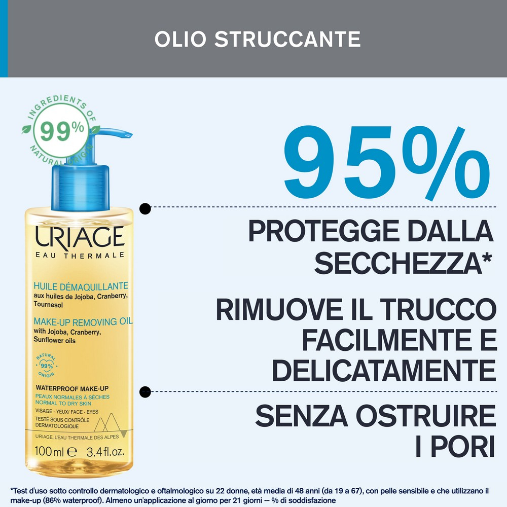 Uriage Olio struccante - 100ml Uriage Olio struccante - 100ml