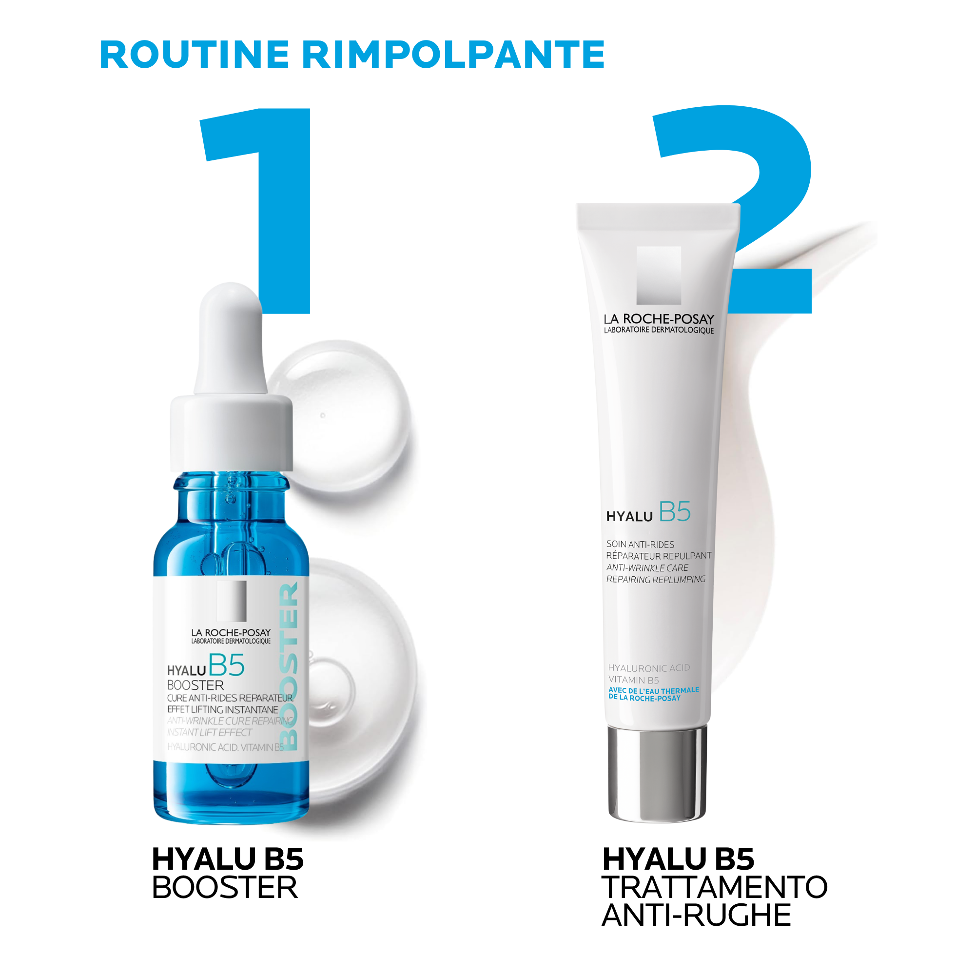 La Roche-Posay Cofanetto Limited Edition Routine Rimpolpante con Hyalu B5 Booster 15 ml + Hyalu B5 Crema Anti-rughe 40 ml La Roche-Posay Cofanetto Limited Edition Routine Rimpolpante con Hyalu B5 Booster 15 ml + Hyalu B5 Crema Anti-rughe 40 ml