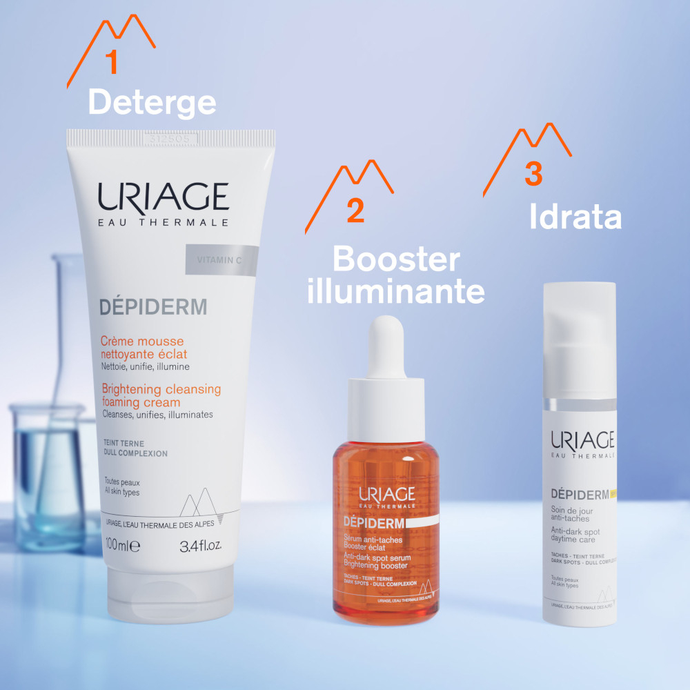 Uriage Dépiderm Mousse Detergente Illuminante 100 ml Uriage Dépiderm Mousse Detergente Illuminante 100 ml