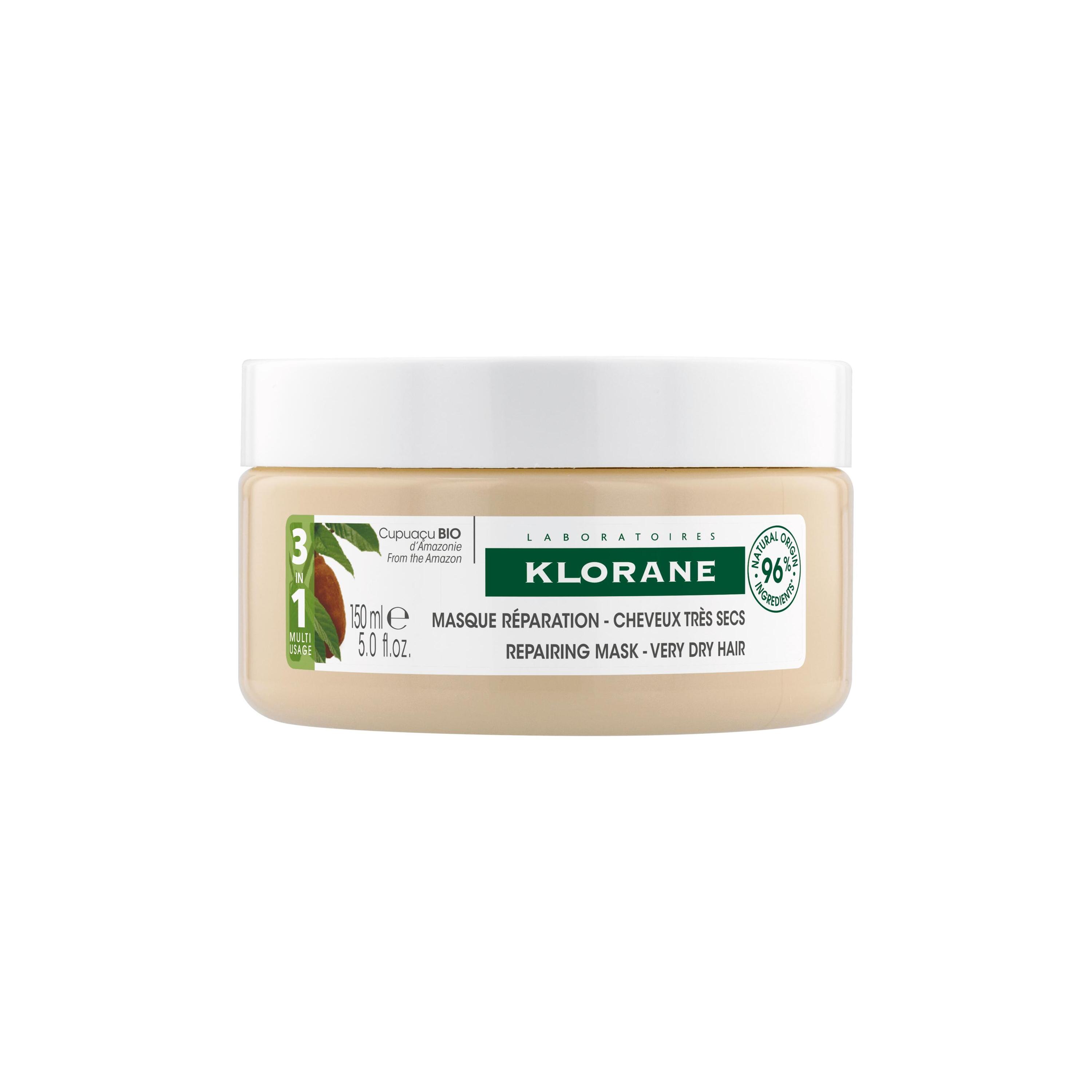 Klorane - Maschera 3 In 1 Per Capelli Al Cupuaçu Bio 150 ml