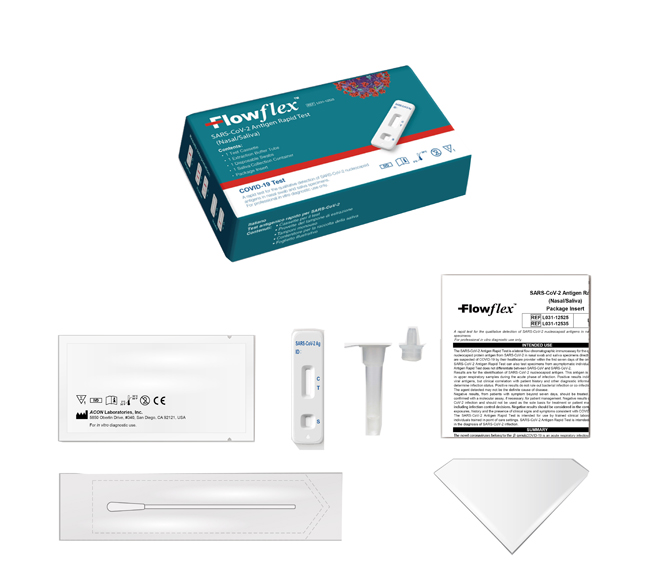 TEST FLOWFLEX SALIVA 1PZ TEST FLOWFLEX SALIVA 1PZ