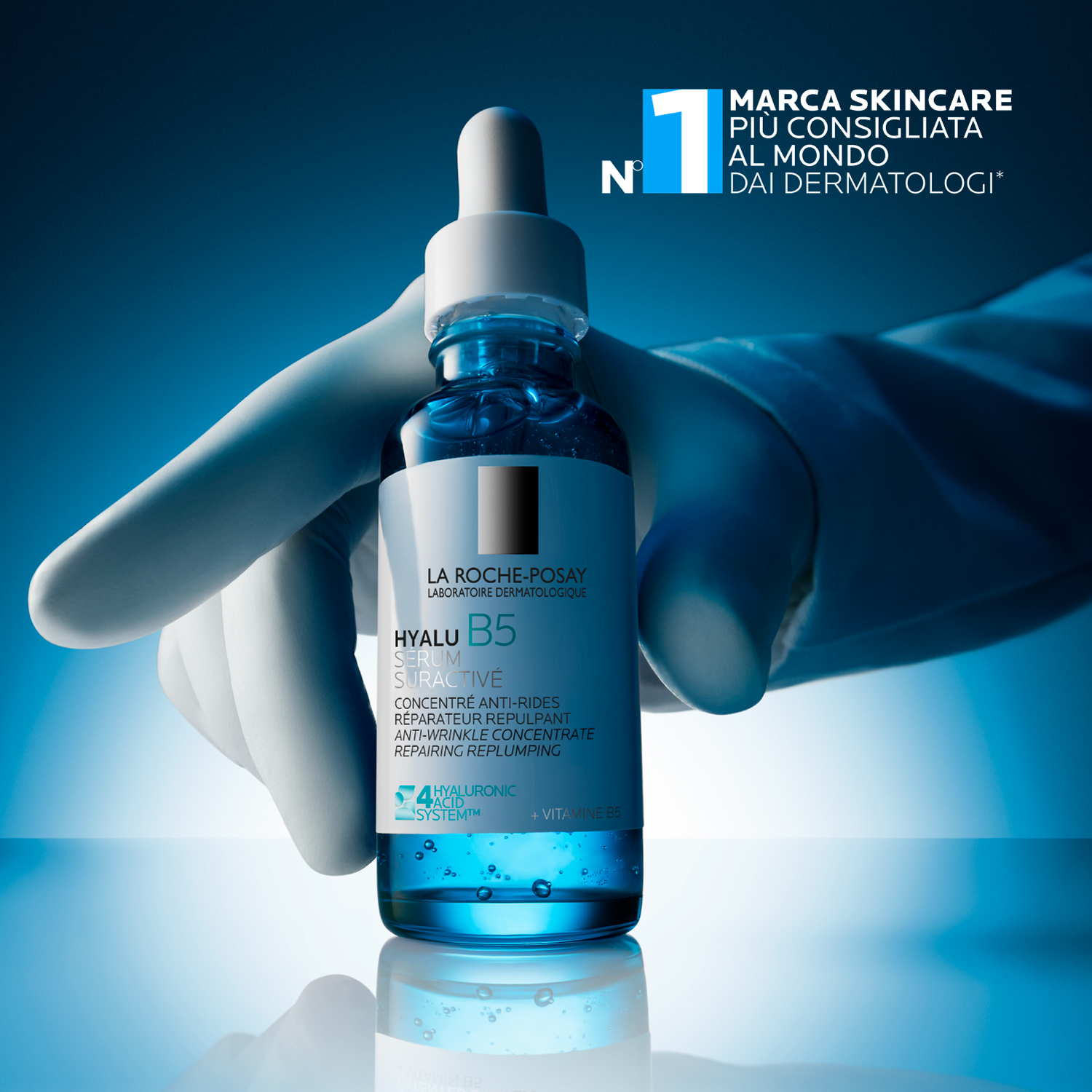 La Roche-Posay Hyalu B5 - Siero Concentrato Antirughe Riparatore E Rimpolpante 30 ml​