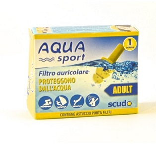 Earplug Aquasport Tappi Auricolari Adulto 2 Pezzi Earplug Aquasport Tappi Auricolari Adulto 2 Pezzi